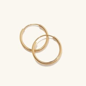 Mejuri 14k Small Hoops